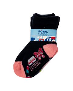 Media escolar niña estampado talla 2-4