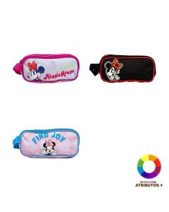 Cartuchera Minnie Mouse estampada