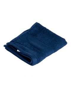 Toalla tela azul oscuro