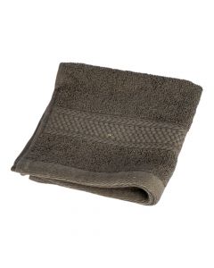 Toalla tela gris oscuro