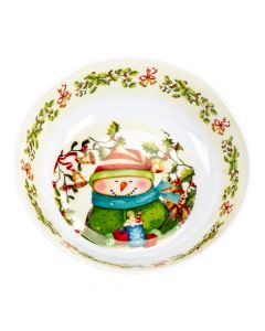 Bowl navideño estampado