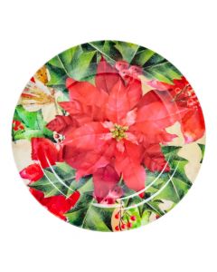 Plato navideño estampado