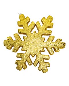 Figura colgante copo dorado