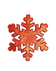 Copo nieve escarchado rojo