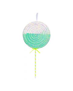 Figura colgante paleta escarchada