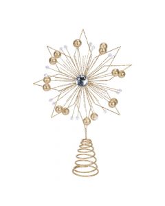 Estrella dorada para árbol