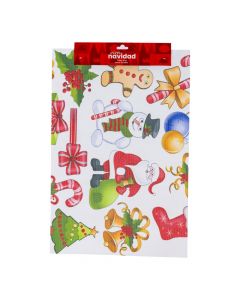 Individual navideño estampado