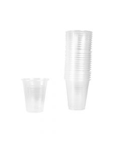 Vaso bebida fría 8oz blanco 25und