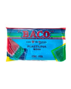 Plasticina Baco maqueta celeste