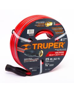 Manguera reforzada 25M 1/2PULG