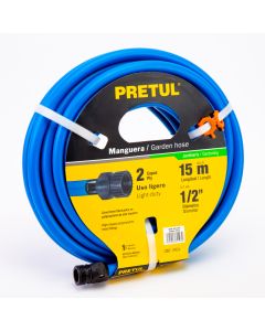 Manguera 1/2PULG 15M 2 capas