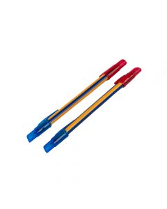 Lapicero duo pen punta fina 0.7mm 2und bicolor