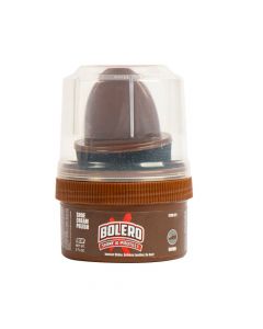 Crema lustradora brillo 60ml cafe bolero
