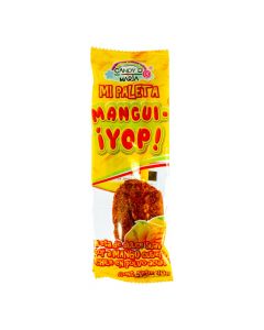 Paleta de mango cubierta dulce