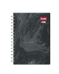 Cuaderno espiral Scribe 101 100h black