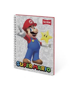 Cuaderno cosido 101-100h Mario Bros