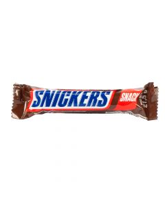 Chocolate snickers snack 