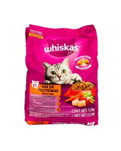 Whiskgas proteína mixtas 1,5kg