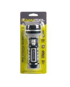 Linterna maxtool mini led negra