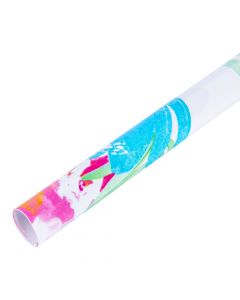 Papel regalo diseño floral