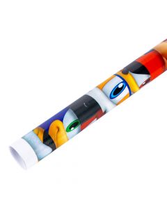Papel regalo diseño Sonic