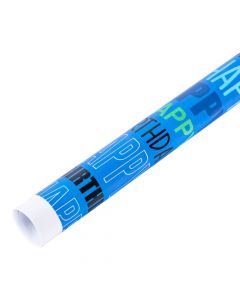 Papel regalo azul cumpleaños