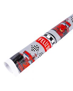 Papel regalo carreras para papá