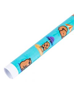 Papel regalo capibaras verano