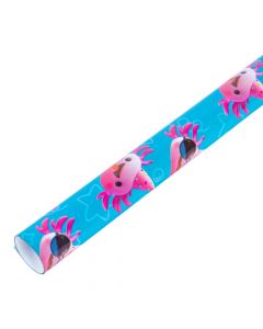 Papel regalo ajolotes