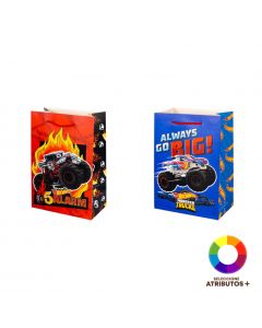 Bolsa Hot Wheels Monster pequeña