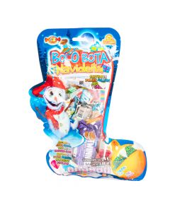 Bota navidad las delicias muñeco nieve