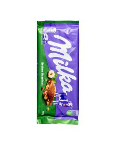 Chocolate Milka con avellanas