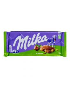 Chocolate Milka con avellanas