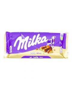 Chocolate aireado Milka Blanco