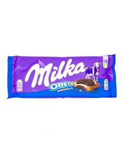 Chocolate Milka con Oreo