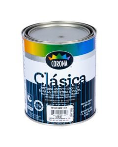 Pintura anticorrosiva negra cuarto