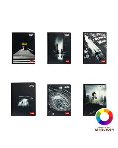 Cuaderno rayado clásico resistente