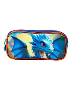 Cartuchera espaciosa resistente escolar