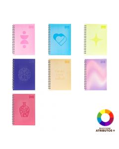 Cuaderno SCR diseño femenino