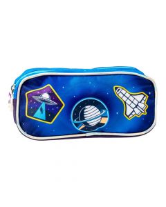Cartuchera temática espacial infantil