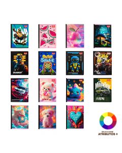 Cuaderno rayado clásico resistente