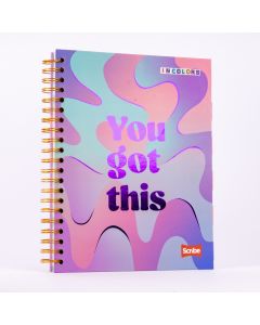 Cuaderno espiral 160h incolors Surtido por estilo