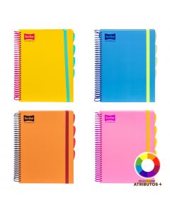 Cuaderno Scribe pasta dura 200h