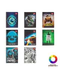 Cuaderno Scribe estilo masculino