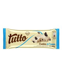 Chocolate blanco galleta