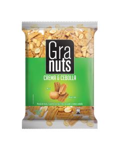 Maní Granuts crema & cebolla 
