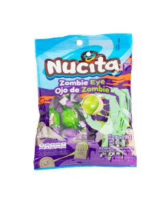 Chocolate bombón Nucita ojo Halloween bols