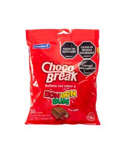 Chocolate Chocobreak relleno 30und