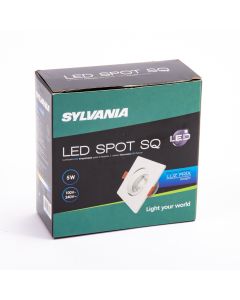 Lámpara spot cuadrado 5w 6500k