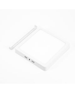 Panel led cuadrado sobreponer 18w 6.5k wh